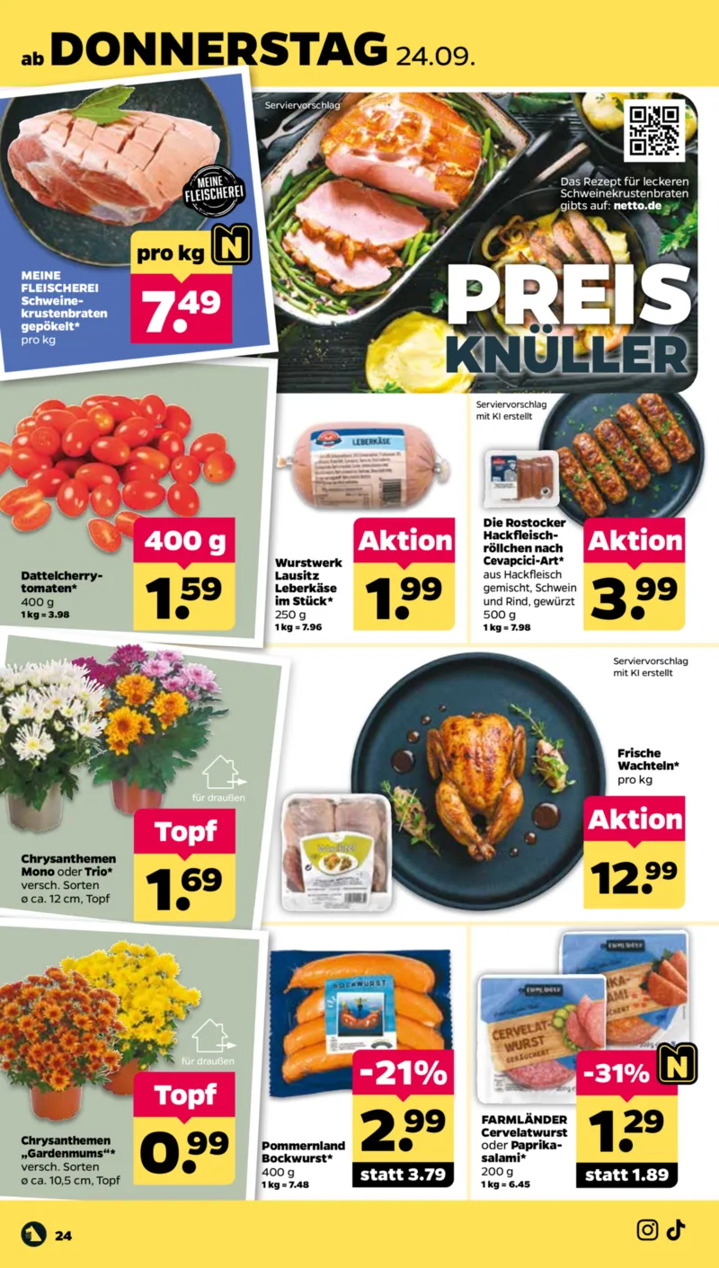 NETTO Supermarkt Prospekt vom 21.09.2026, Seite 48