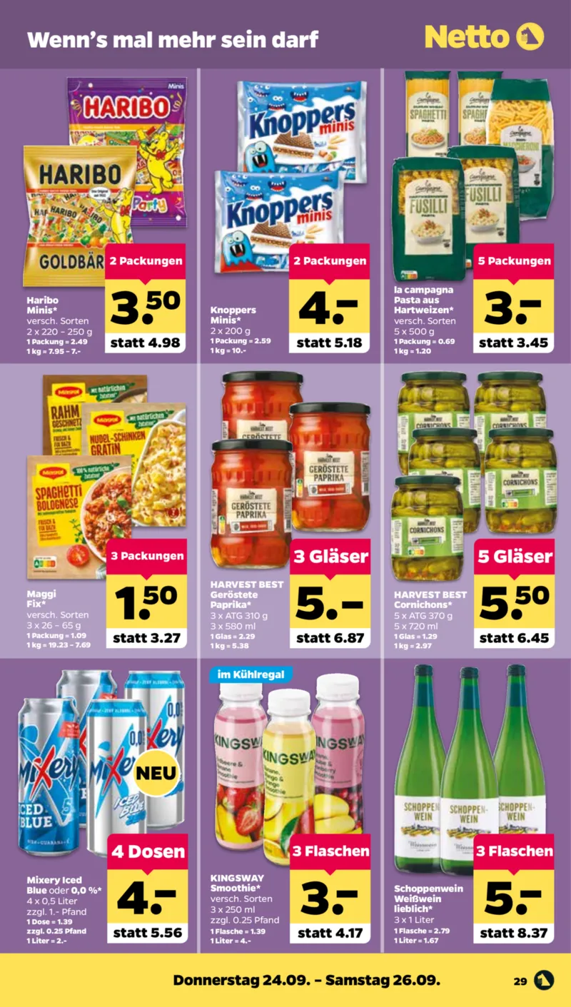NETTO Supermarkt Prospekt vom 21.09.2026, Seite 59