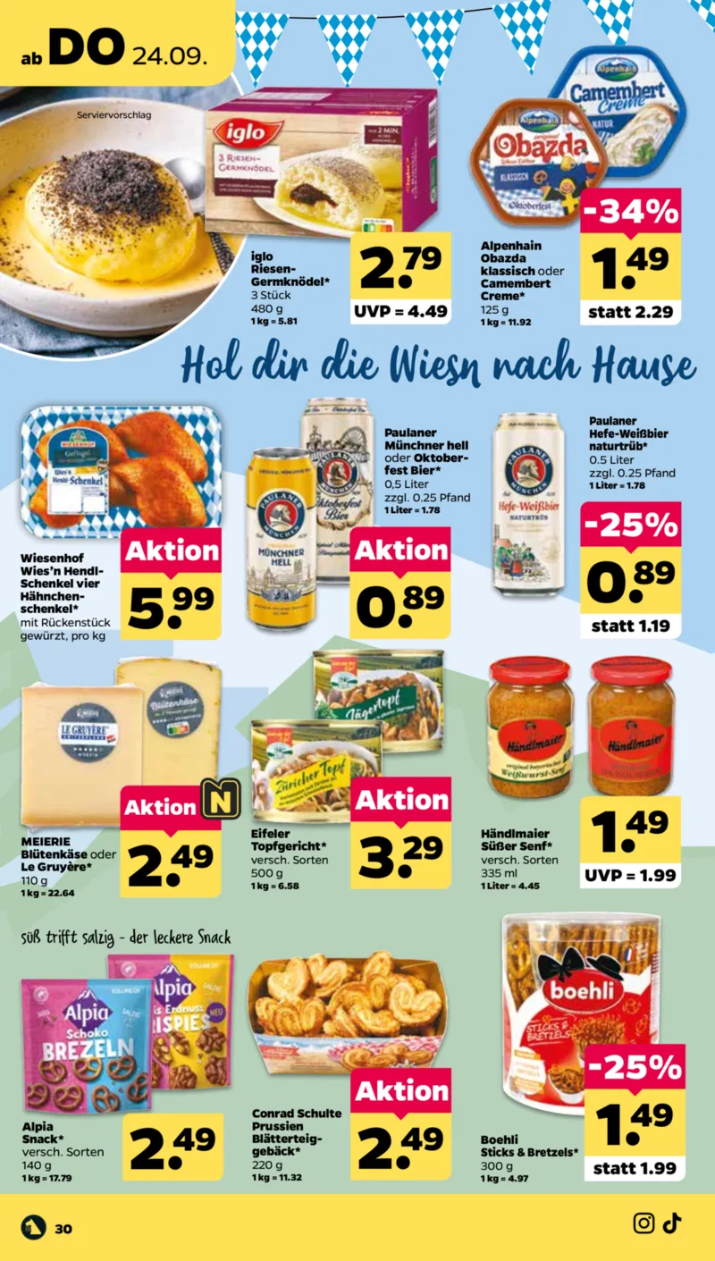 NETTO Supermarkt Prospekt vom 21.09.2026, Seite 60