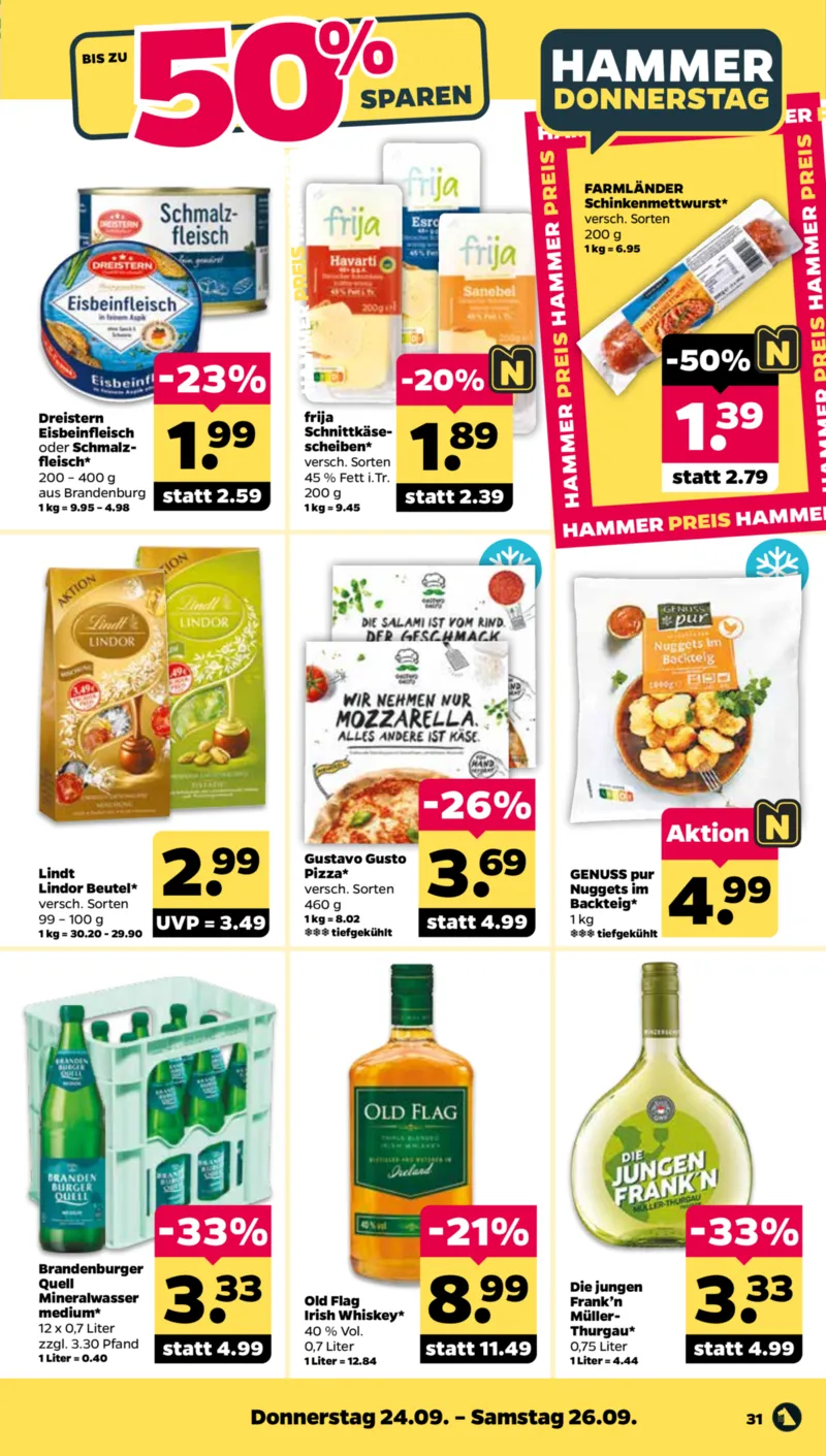 NETTO Supermarkt Prospekt vom 21.09.2026, Seite 63