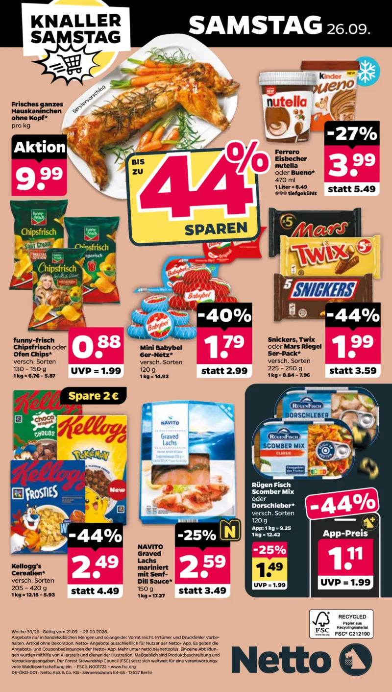 NETTO Supermarkt Prospekt vom 21.09.2026, Seite 64