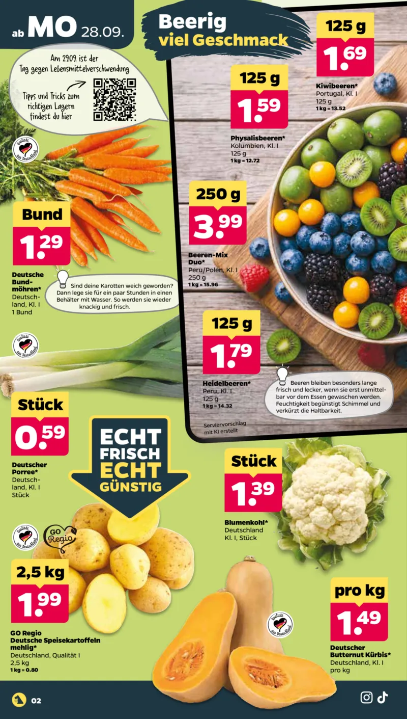 NETTO Supermarkt Prospekt vom 28.09.2026, Seite 2