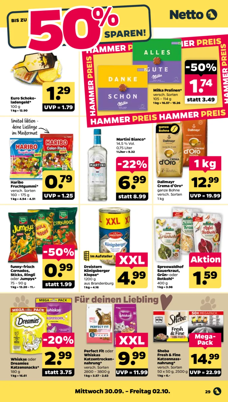 NETTO Supermarkt Prospekt vom 28.09.2026, Seite 67