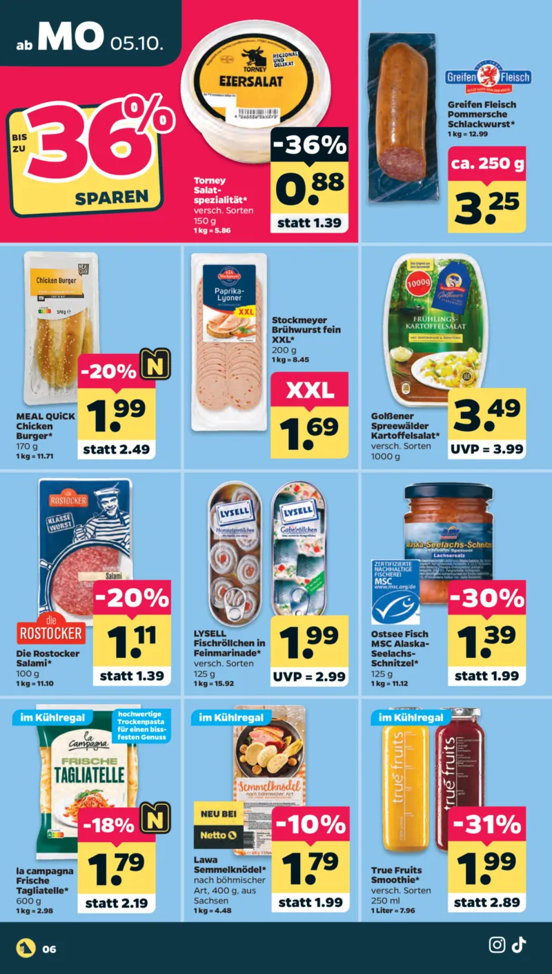 NETTO Supermarkt Prospekt vom 05.10.2026, Seite 8