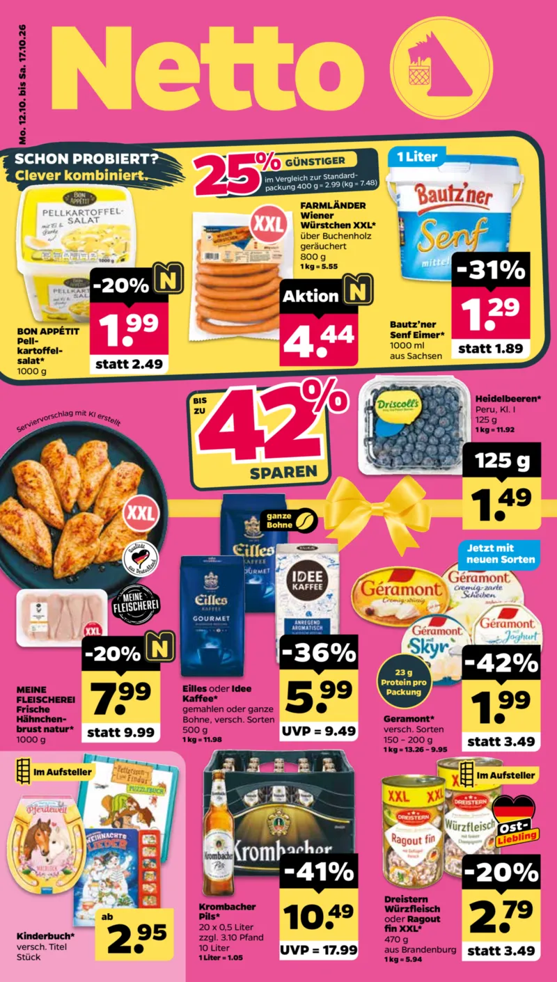 NETTO Supermarkt Prospekt vom 12.10.2026, Seite 1