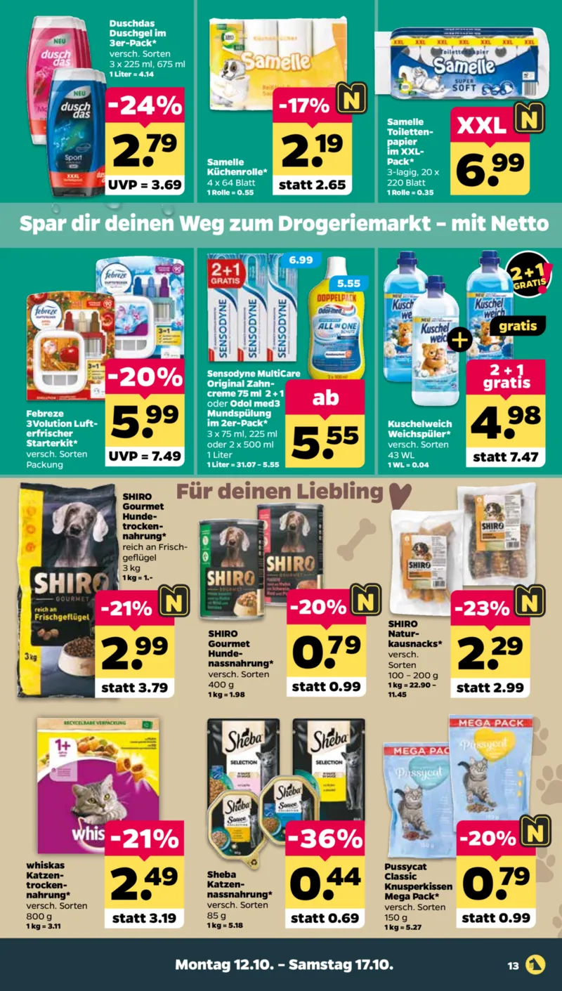 NETTO Supermarkt Prospekt vom 12.10.2026, Seite 15