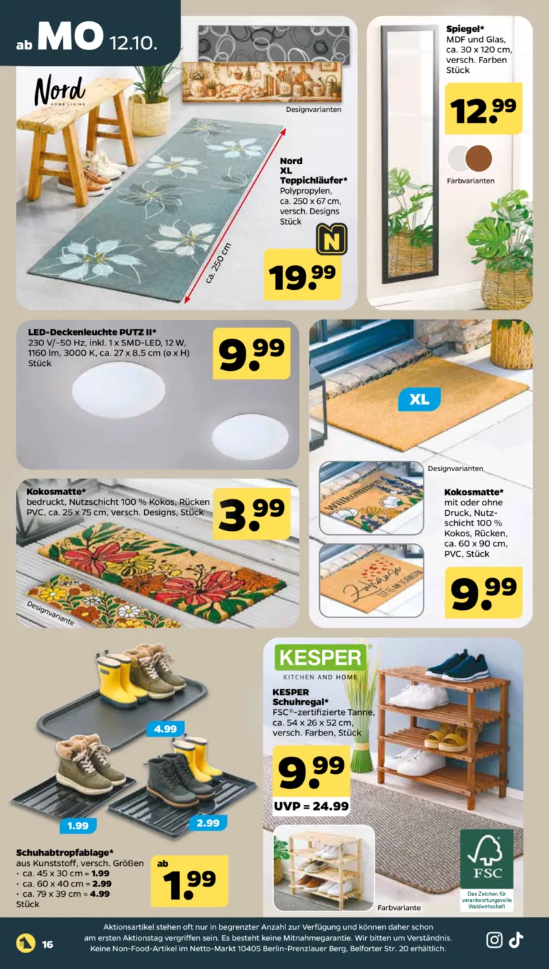 NETTO Supermarkt Prospekt vom 12.10.2026, Seite 20