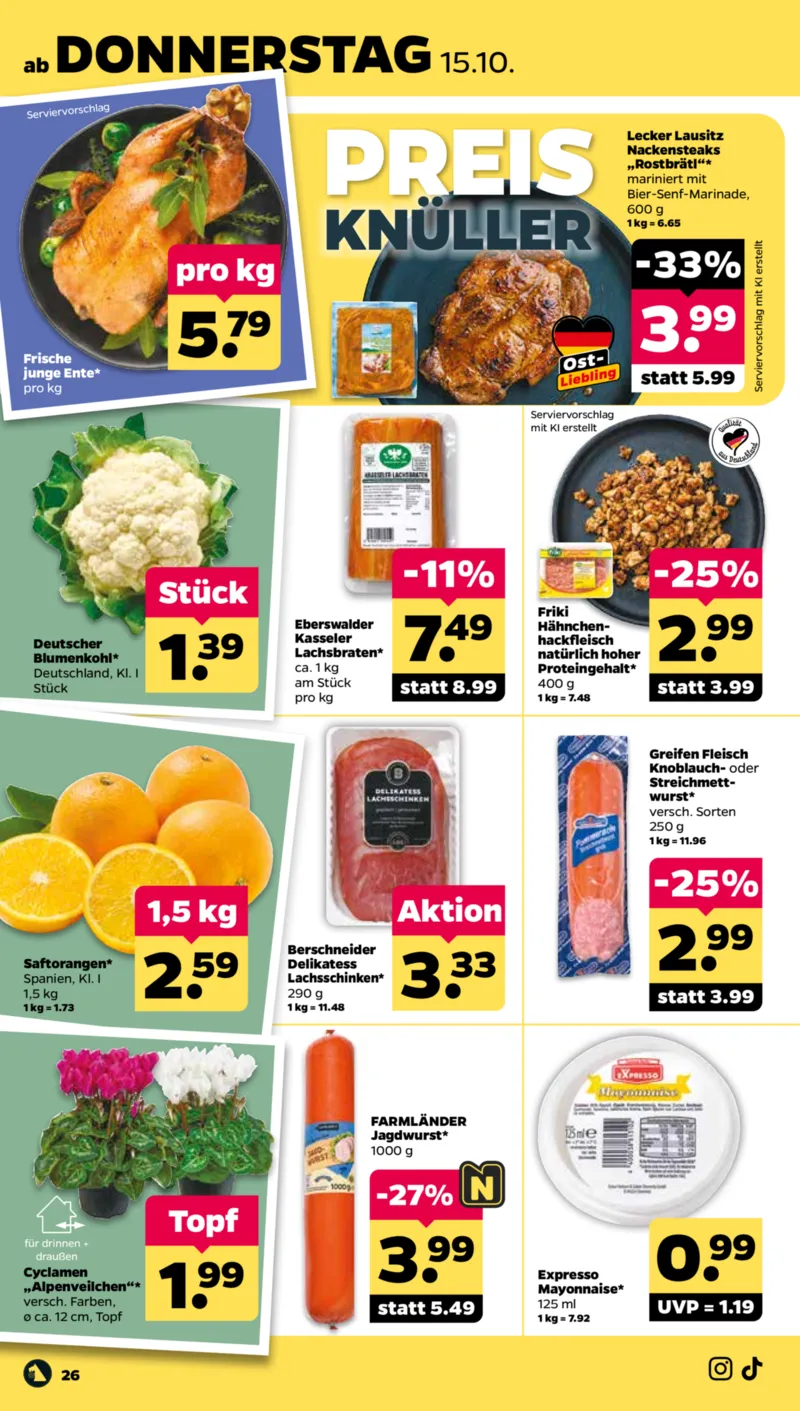 NETTO Supermarkt Prospekt vom 12.10.2026, Seite 32