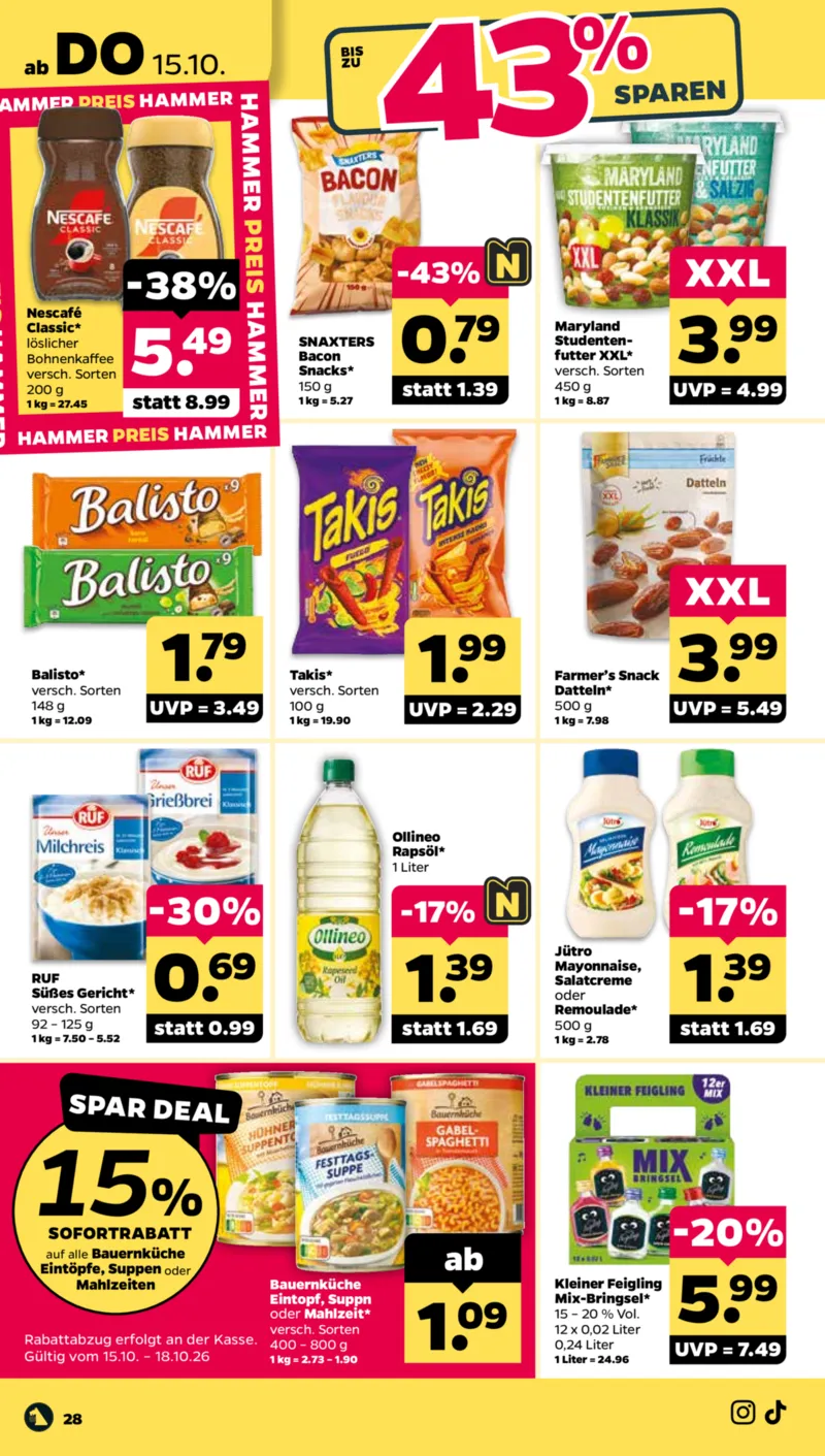 NETTO Supermarkt Prospekt vom 12.10.2026, Seite 34