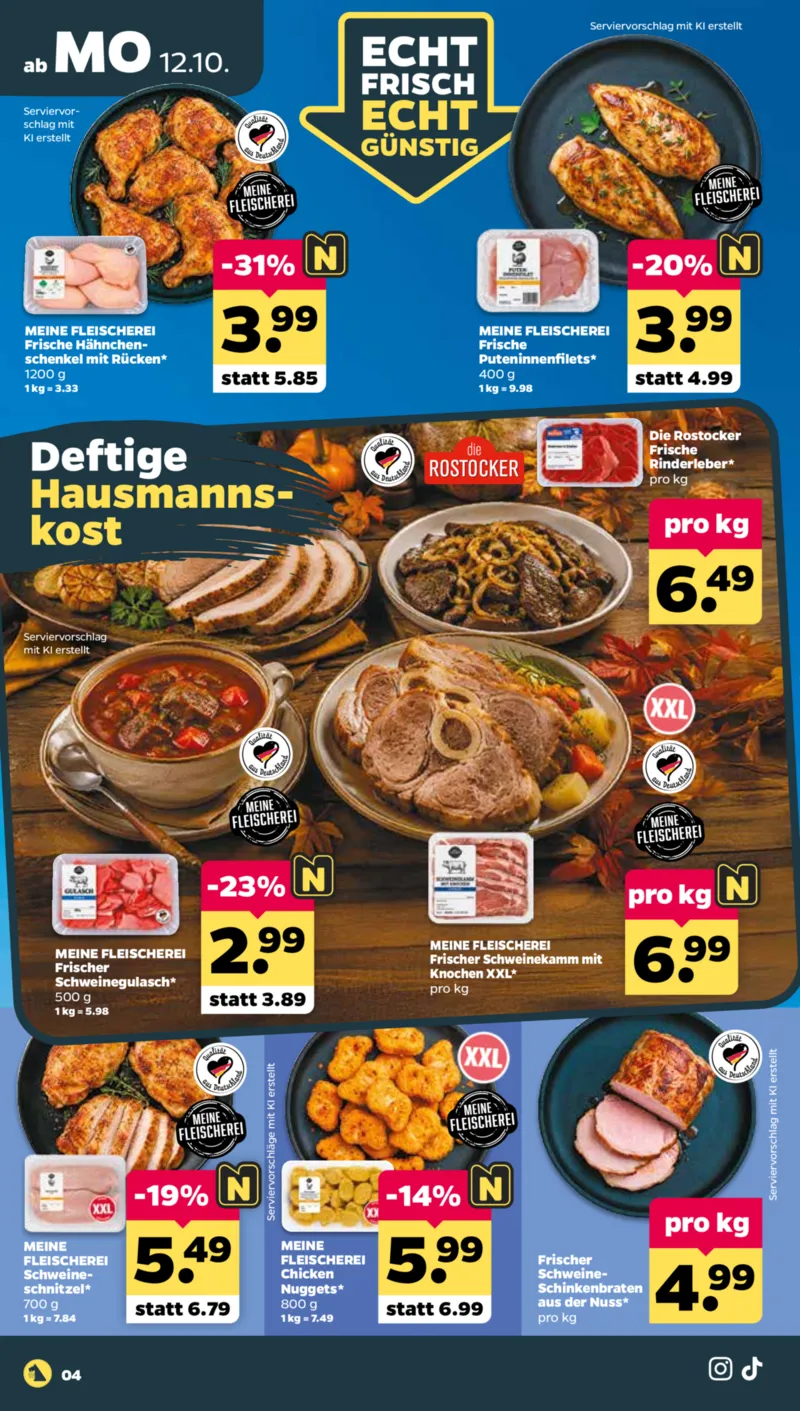 NETTO Supermarkt Prospekt vom 12.10.2026, Seite 4
