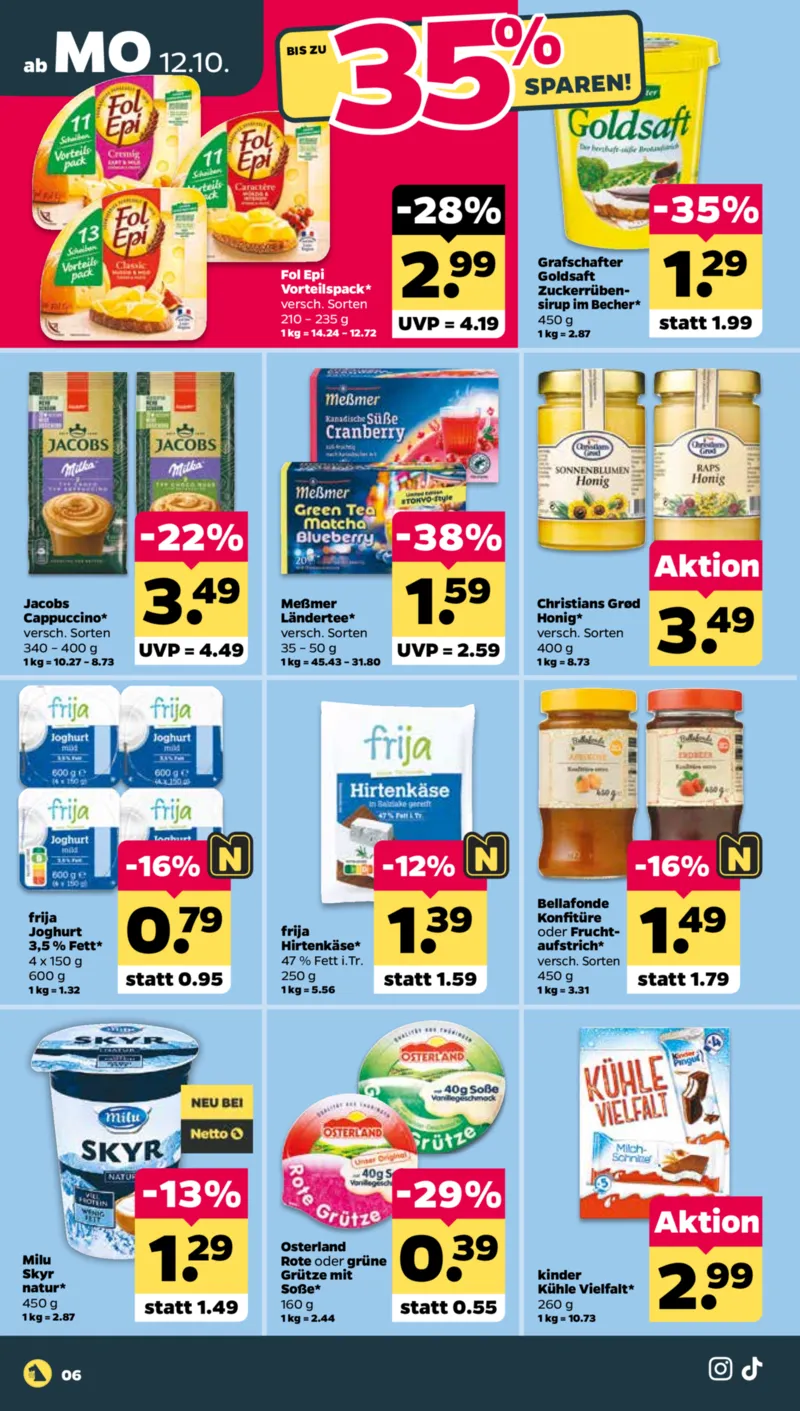 NETTO Supermarkt Prospekt vom 12.10.2026, Seite 8