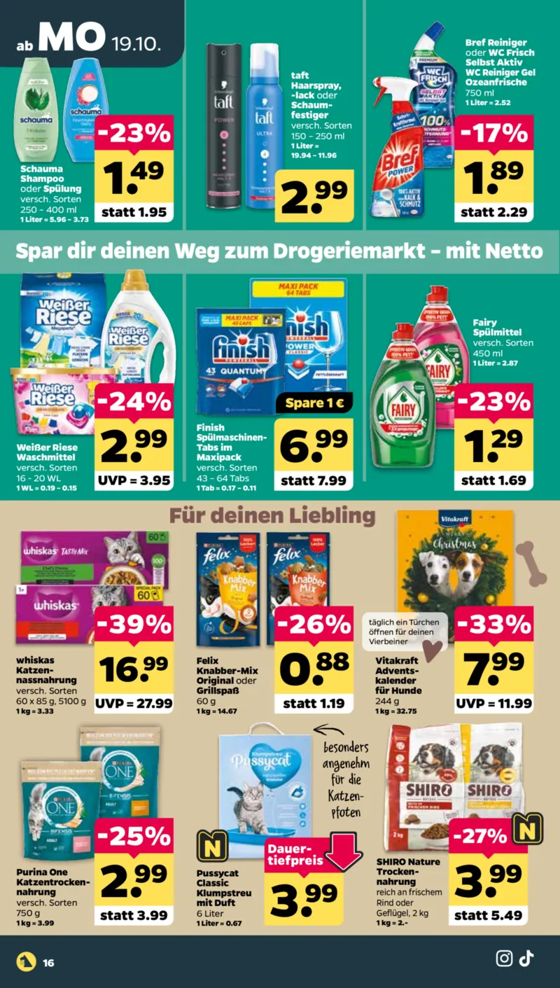 NETTO Supermarkt Prospekt vom 19.10.2026, Seite 20