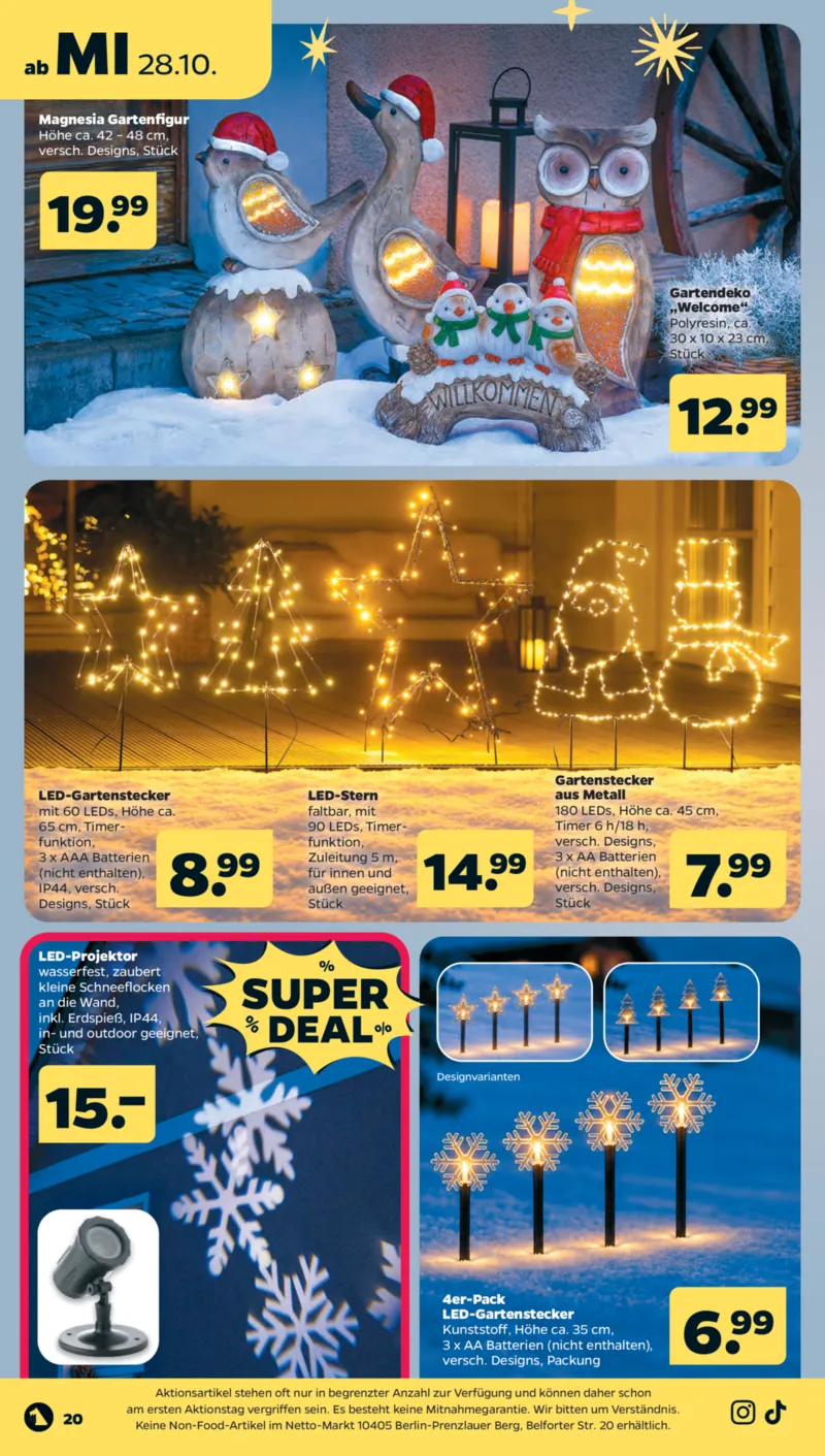 NETTO Supermarkt Prospekt vom 26.10.2026, Seite 24