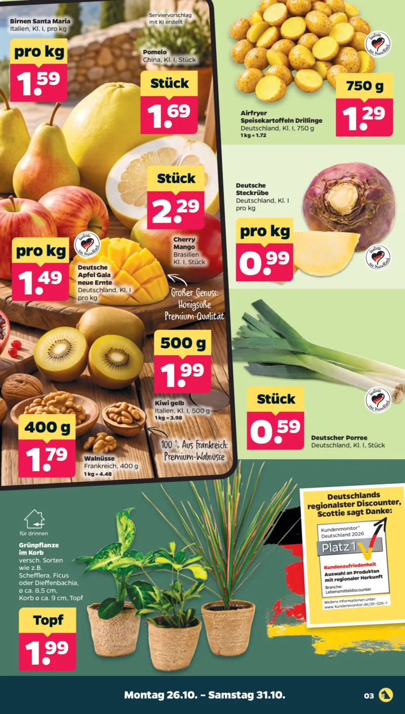 NETTO Supermarkt Prospekt vom 26.10.2026, Seite 3