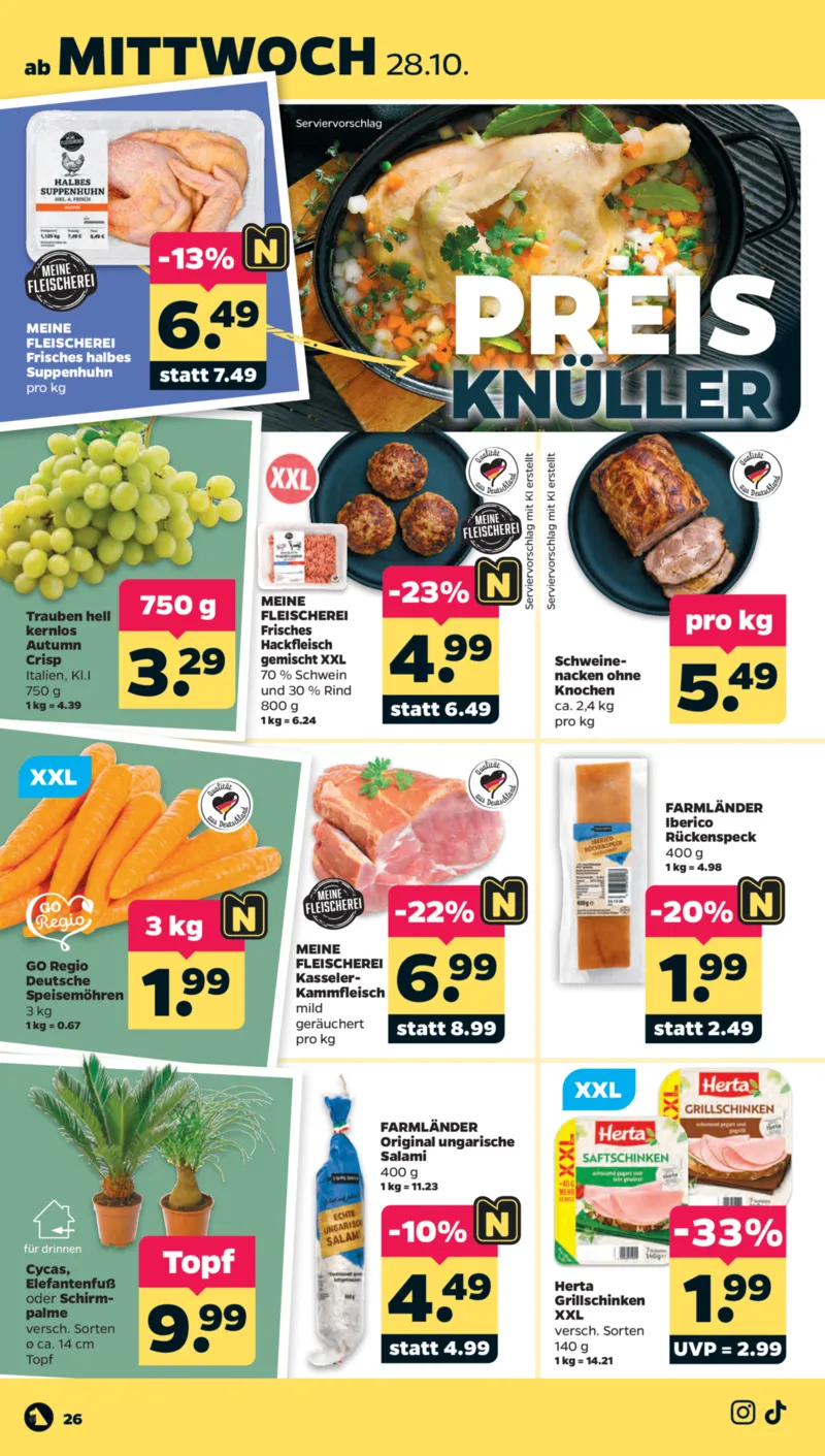 NETTO Supermarkt Prospekt vom 26.10.2026, Seite 32