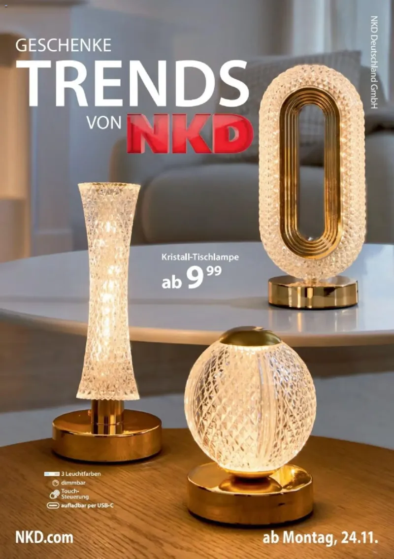 NKD Prospekt vom 24.11.2025, Seite 1