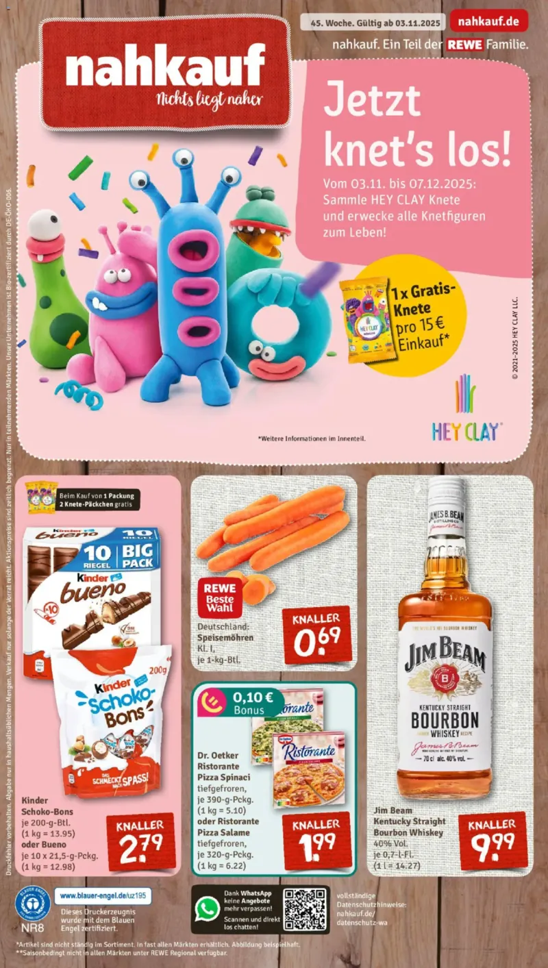 Nahkauf Prospekt vom 03.11.2025, Seite 1