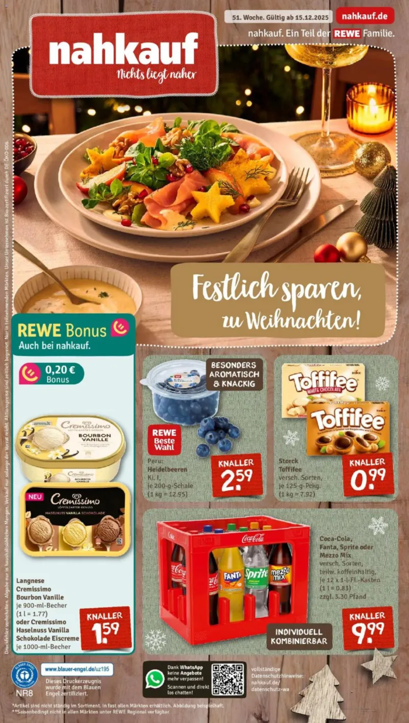 Nahkauf Prospekt vom 15.12.2025, Seite 1