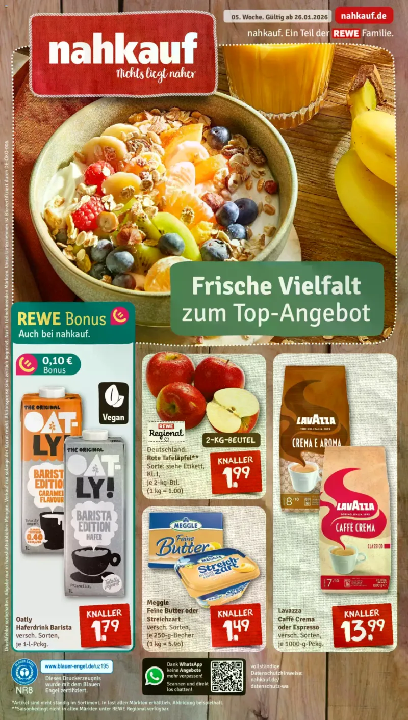 Nahkauf Prospekt vom 26.01.2026, Seite 1