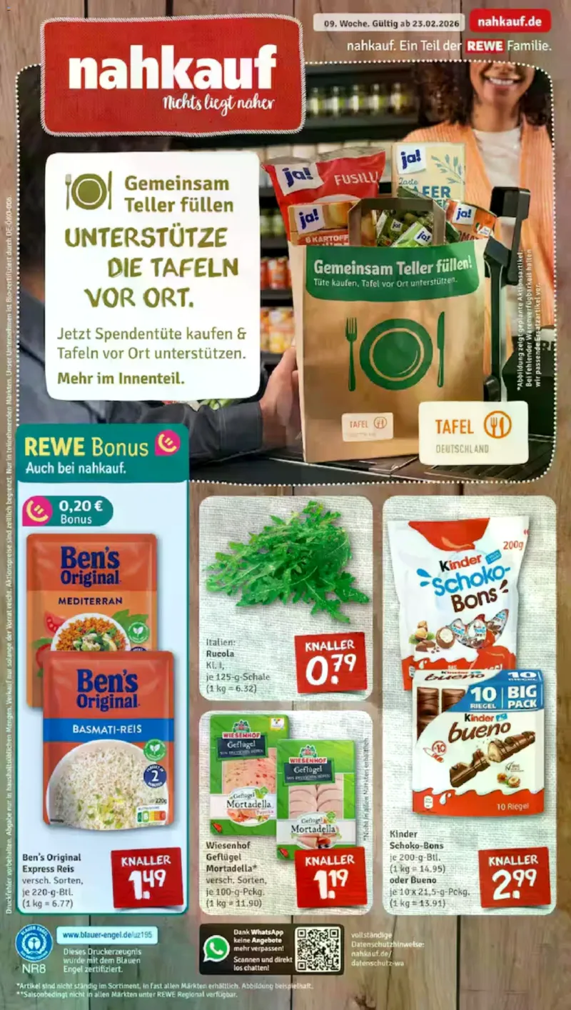 Nahkauf Prospekt vom 23.02.2026, Seite 1