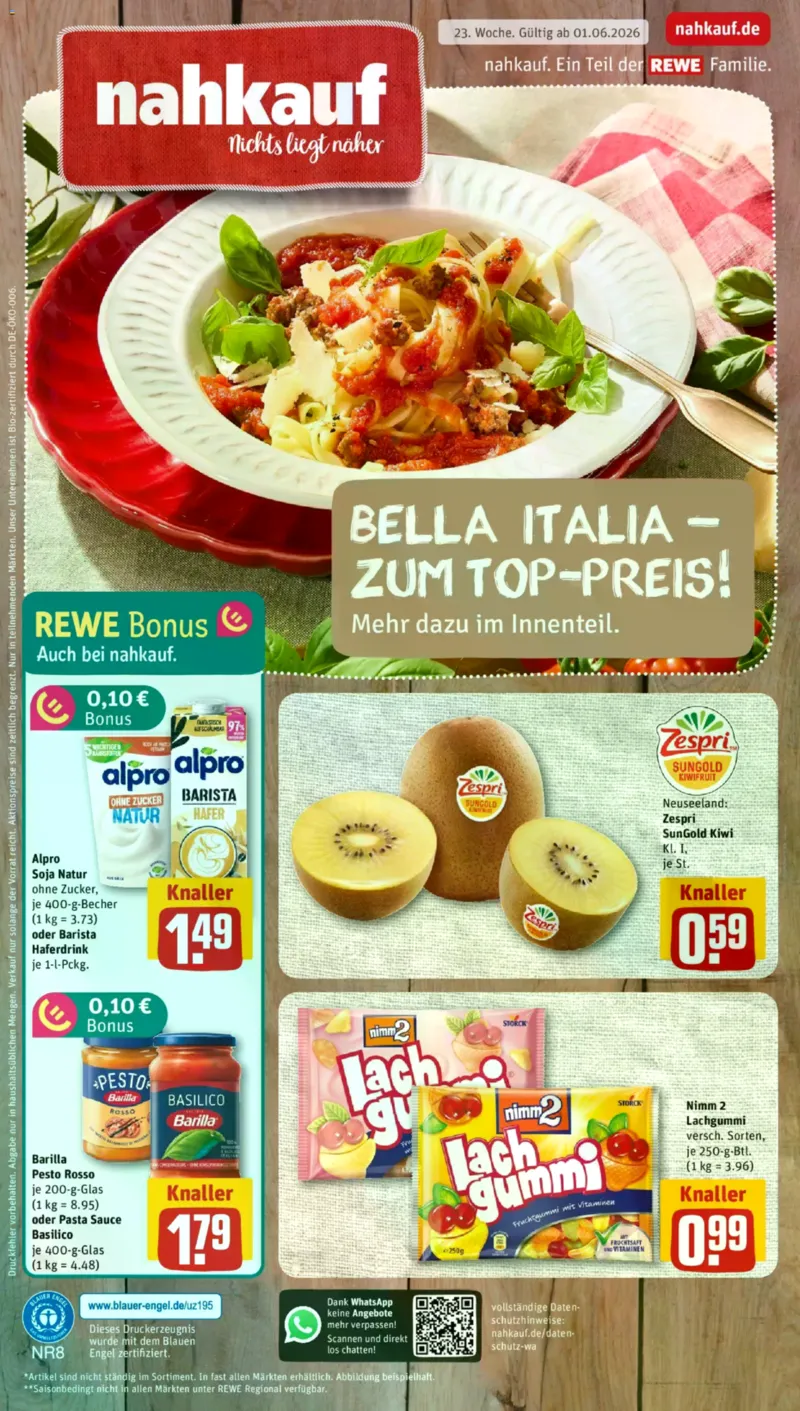 Nahkauf Prospekt vom 01.06.2026, Seite 1