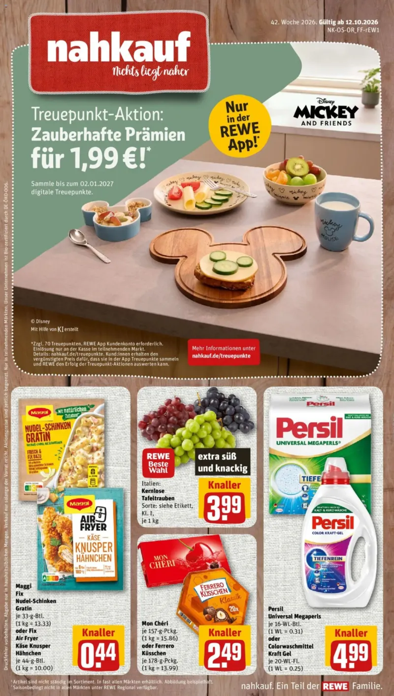 Nahkauf Prospekt vom 12.10.2026, Seite 1