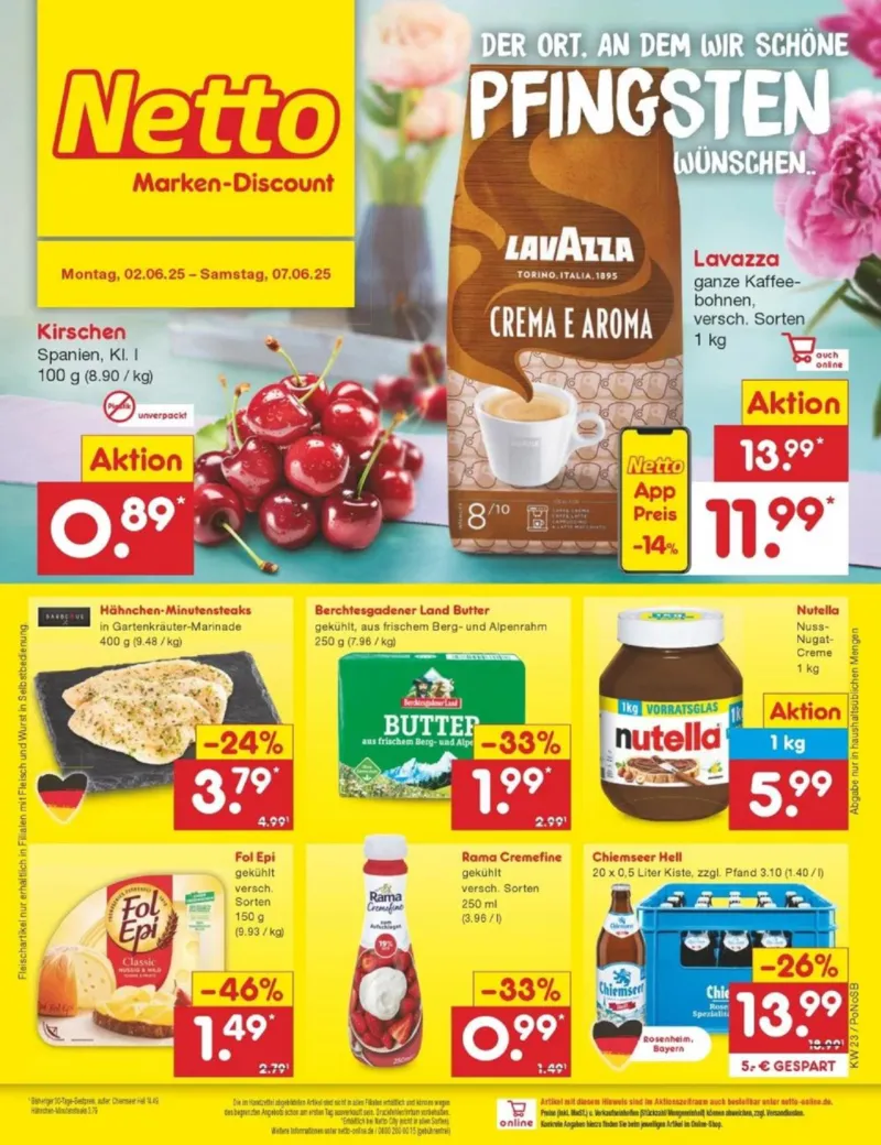 Netto Marken-Discount Prospekt vom 02.06.2025, Seite 1