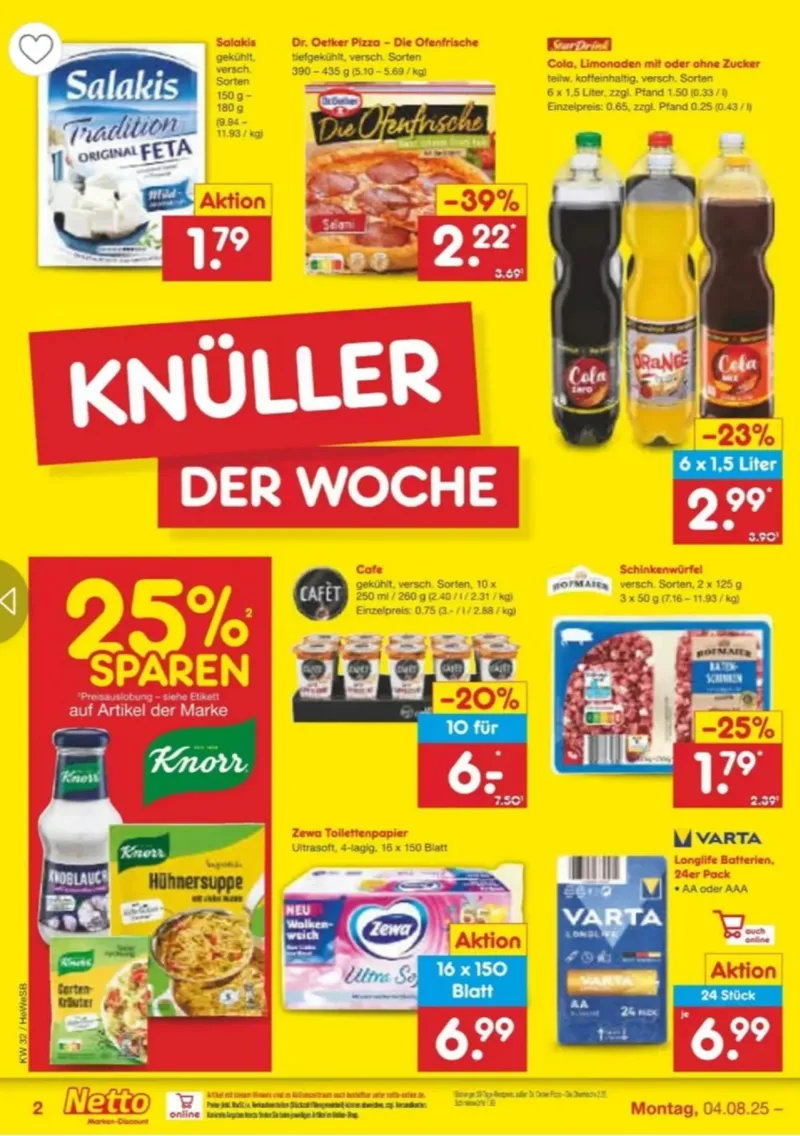 Netto Marken-Discount Prospekt vom 04.08.2025, Seite 2