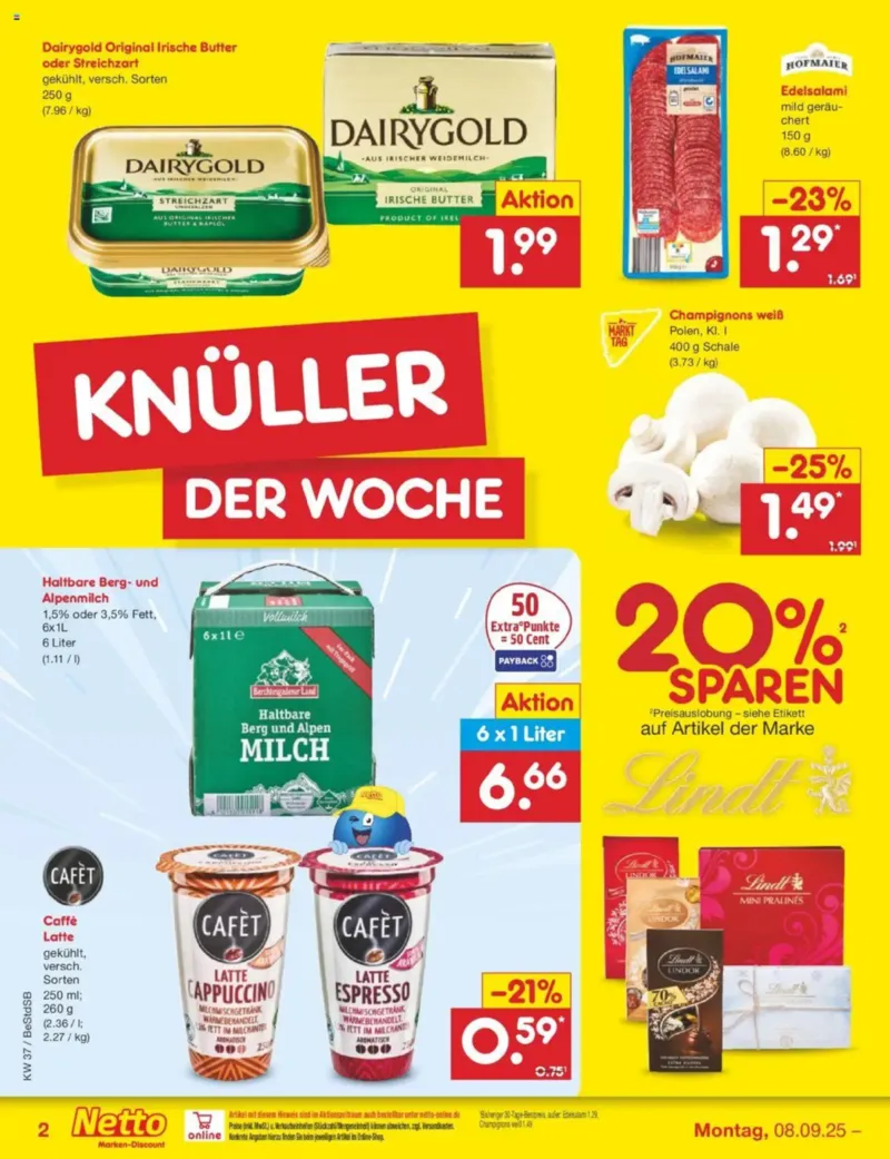Netto Marken-Discount Prospekt vom 08.09.2025, Seite 2