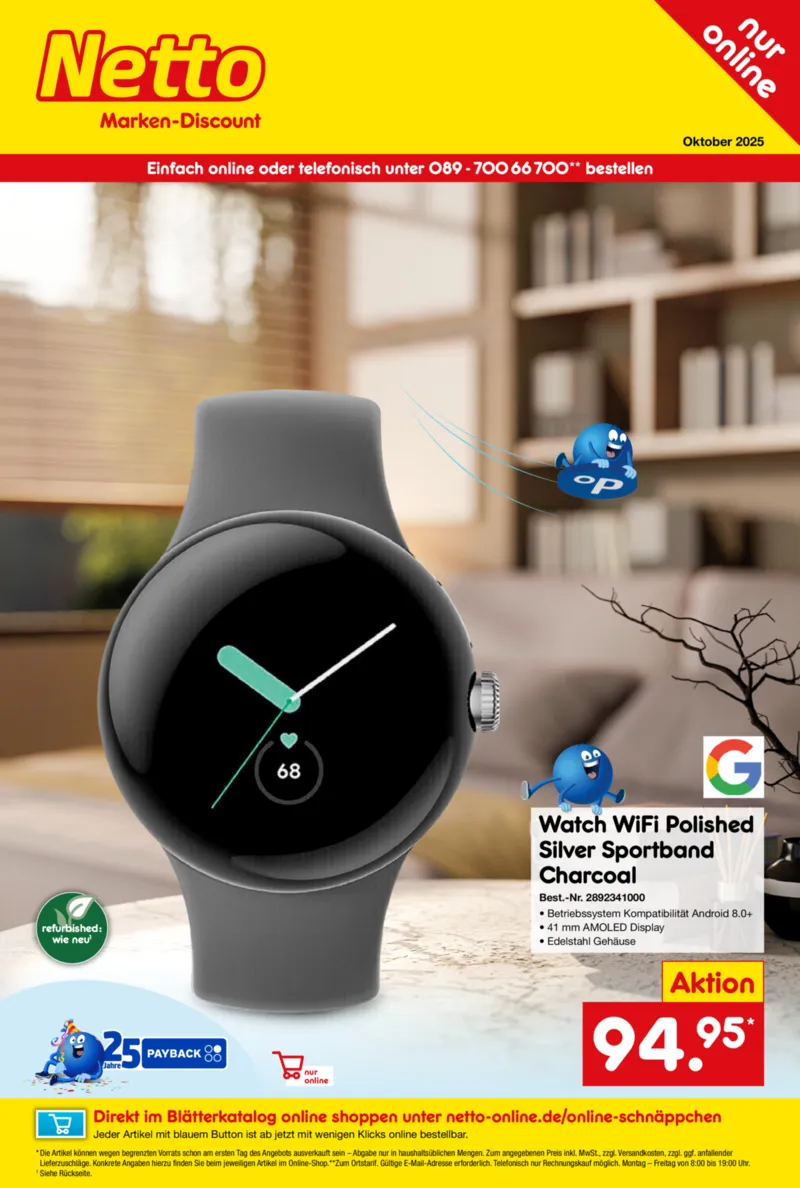 Netto Marken-Discount Prospekt vom 26.09.2025, Seite 1