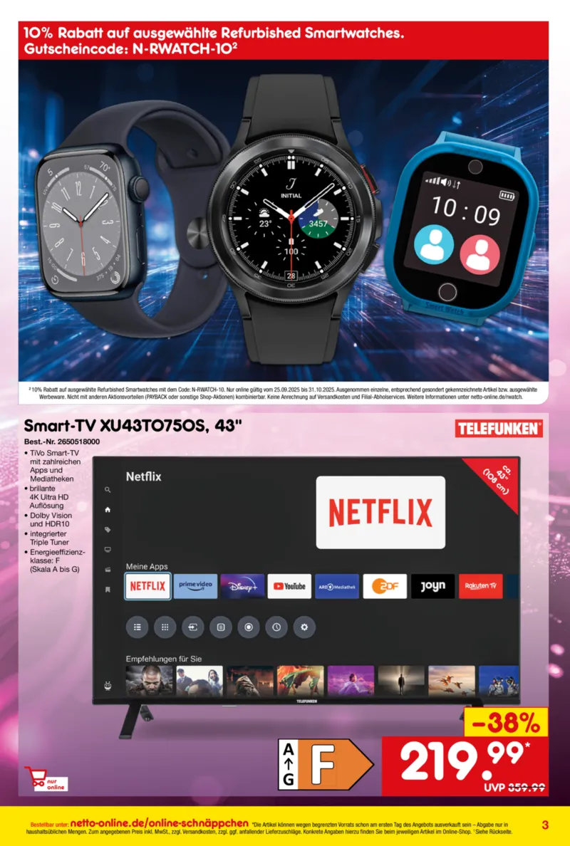 Netto Marken-Discount Prospekt vom 26.09.2025, Seite 3