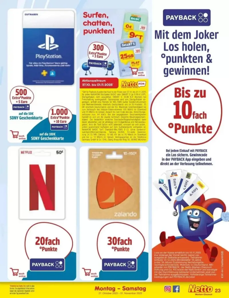 Netto Marken-Discount Prospekt vom 27.10.2025, Seite 25