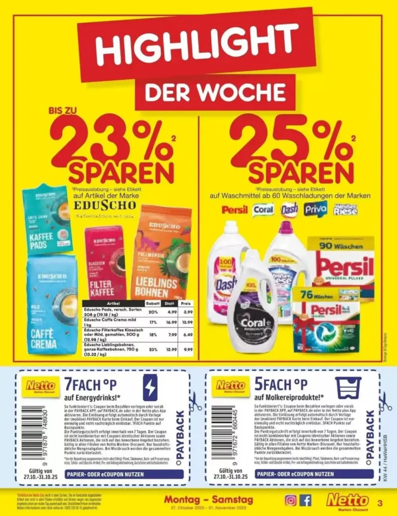 Netto Marken-Discount Prospekt vom 27.10.2025, Seite 3