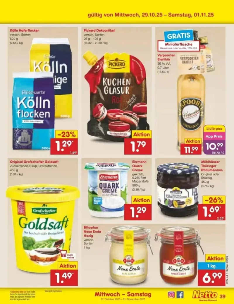Netto Marken-Discount Prospekt vom 27.10.2025, Seite 43