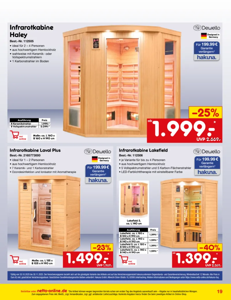 Netto Marken-Discount Prospekt vom 30.10.2025, Seite 19