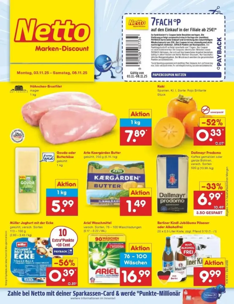 Netto Marken-Discount Prospekt vom 03.11.2025, Seite 1