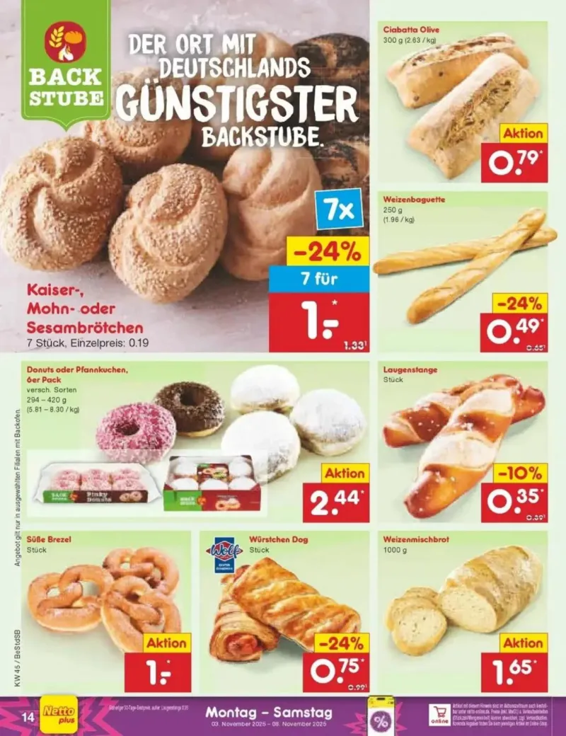Netto Marken-Discount Prospekt vom 03.11.2025, Seite 14