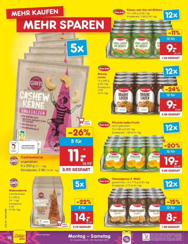Netto Marken-Discount Prospekt vom 03.11.2025, Seite 16