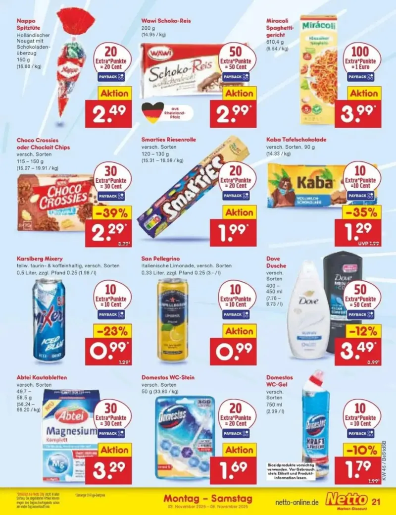 Netto Marken-Discount Prospekt vom 03.11.2025, Seite 21