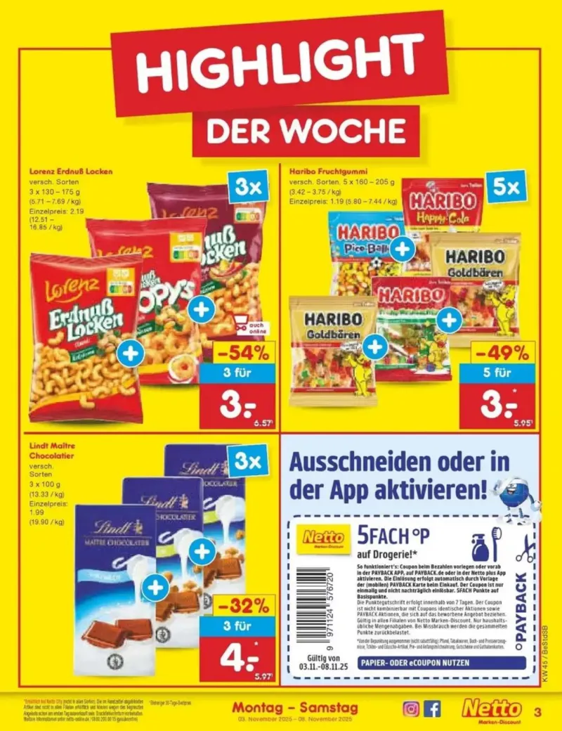Netto Marken-Discount Prospekt vom 03.11.2025, Seite 3