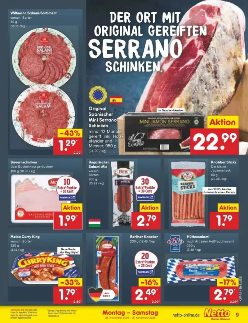 Netto Marken-Discount Prospekt vom 03.11.2025, Seite 9