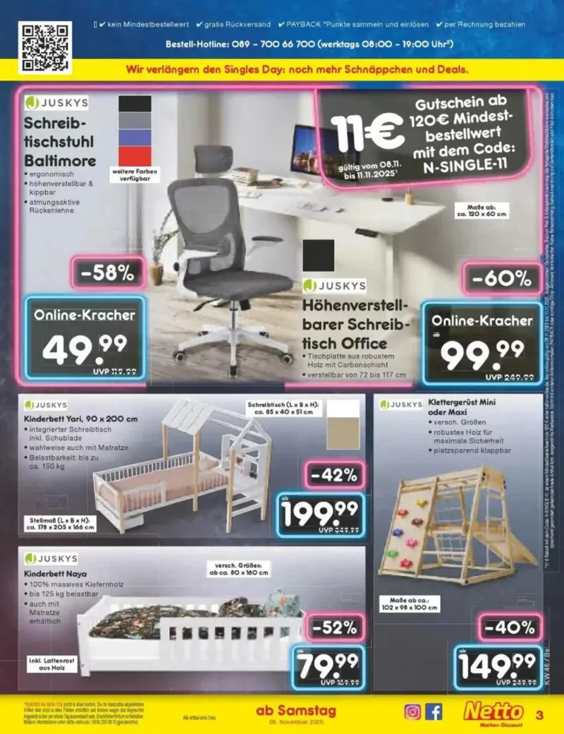 Netto Marken-Discount Prospekt vom 10.11.2025, Seite 58