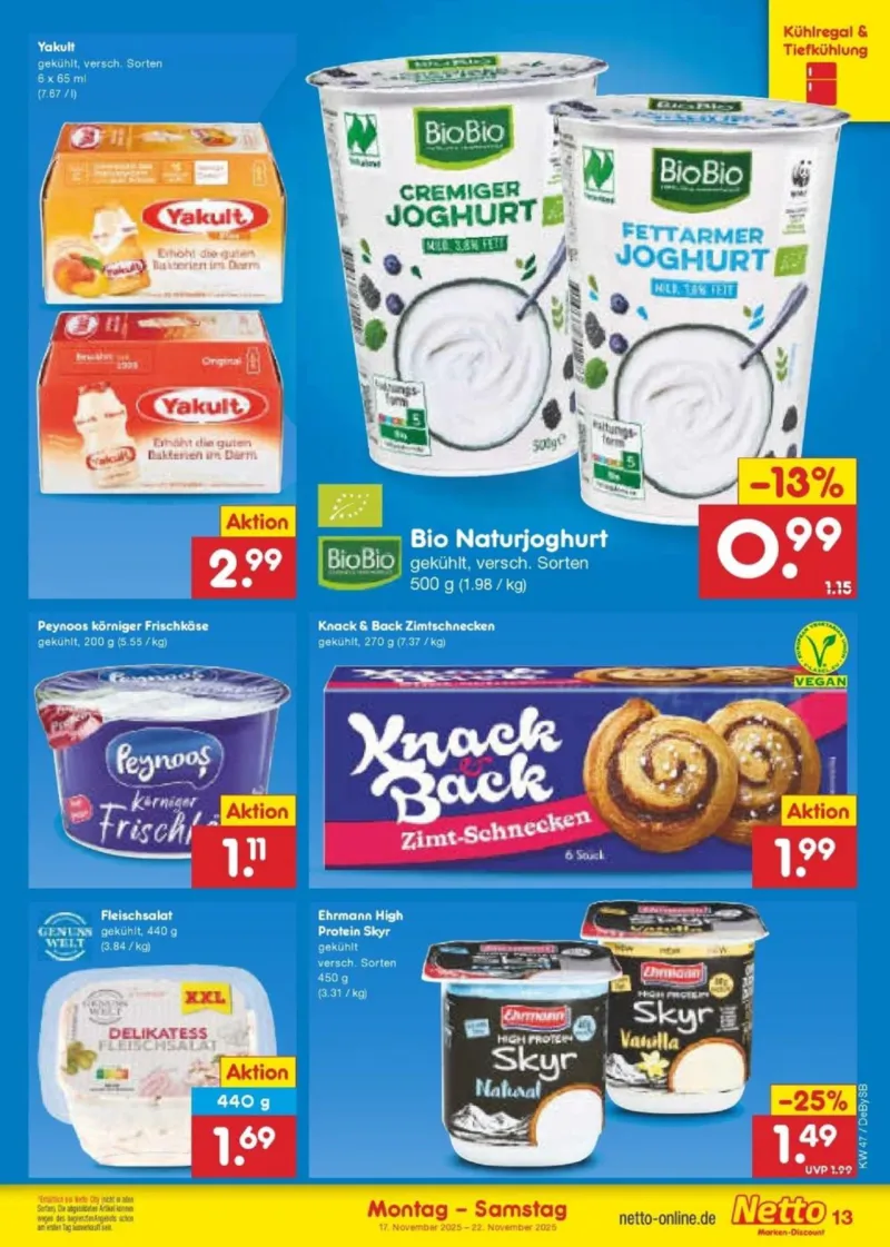 Netto Marken-Discount Prospekt vom 17.11.2025, Seite 13