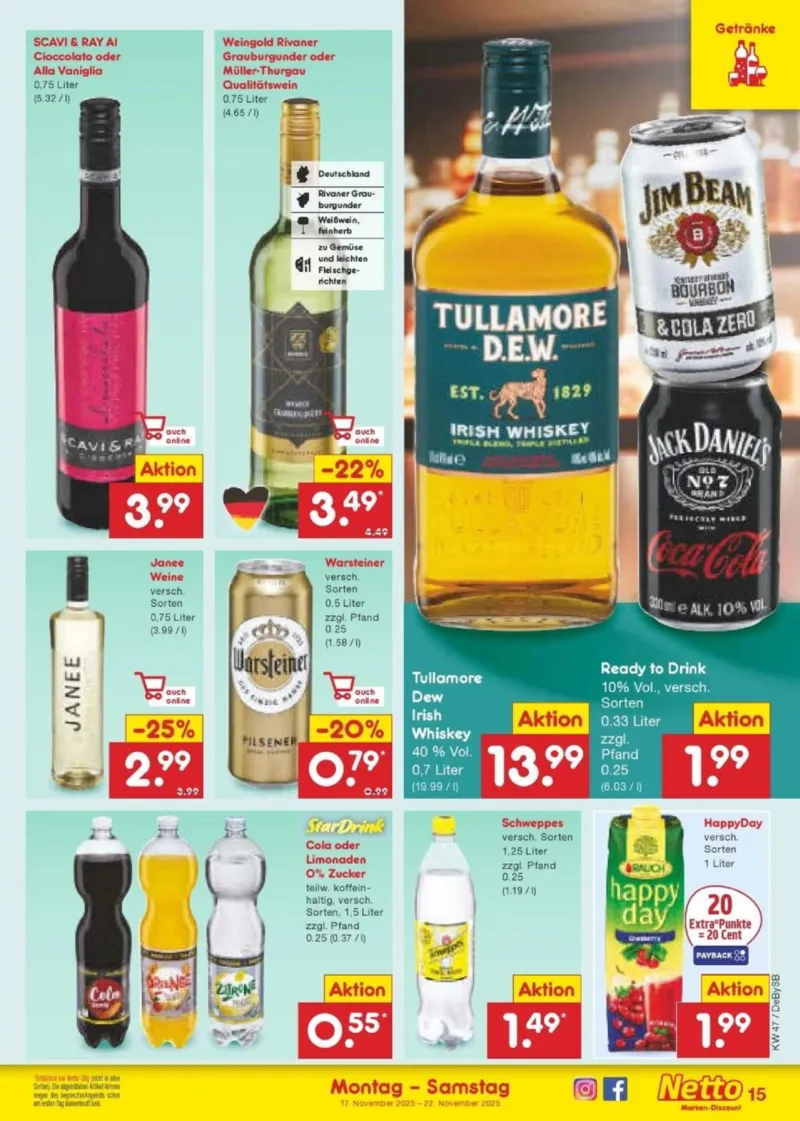 Netto Marken-Discount Prospekt vom 17.11.2025, Seite 15