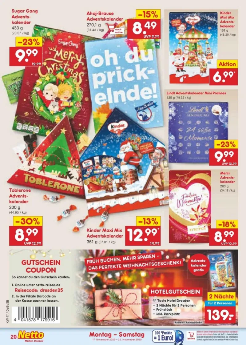Netto Marken-Discount Prospekt vom 17.11.2025, Seite 22