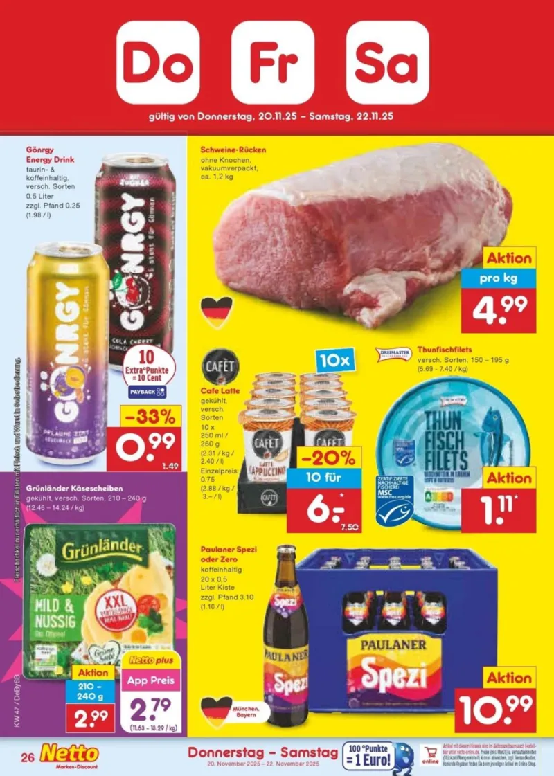 Netto Marken-Discount Prospekt vom 17.11.2025, Seite 34