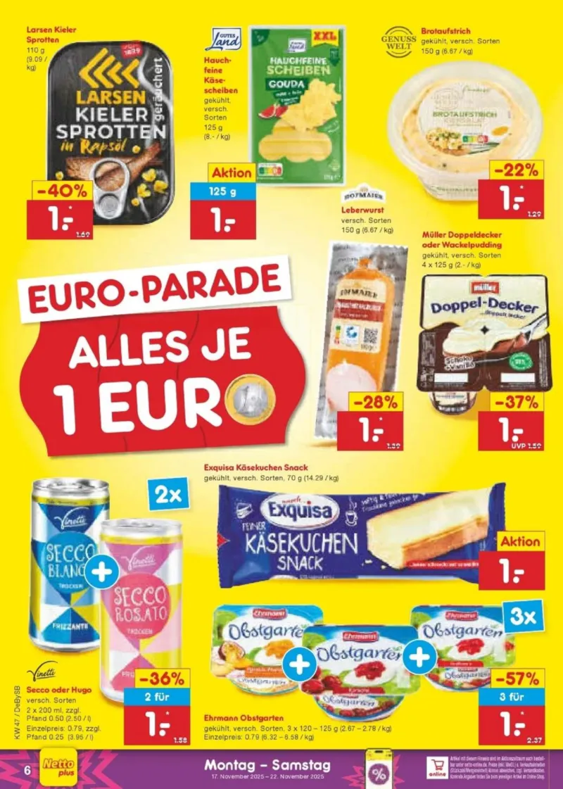 Netto Marken-Discount Prospekt vom 17.11.2025, Seite 6
