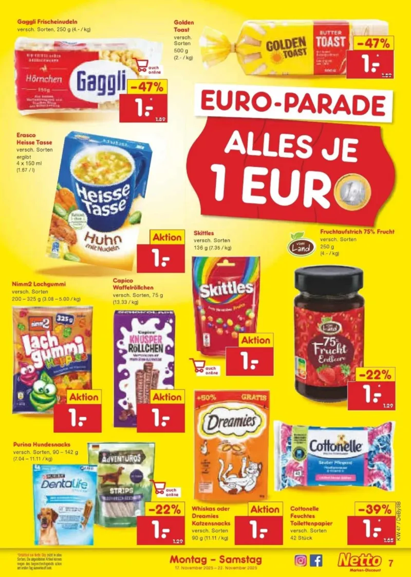 Netto Marken-Discount Prospekt vom 17.11.2025, Seite 7