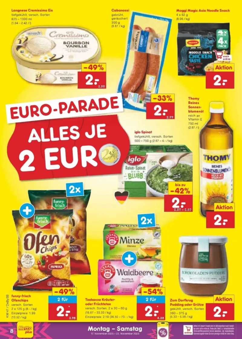 Netto Marken-Discount Prospekt vom 17.11.2025, Seite 8