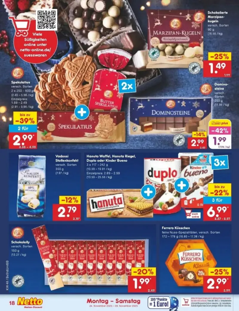 Netto Marken-Discount Prospekt vom 24.11.2025, Seite 18